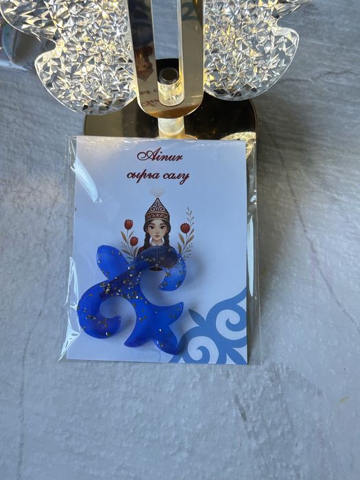 этно брошь (ручная работа )