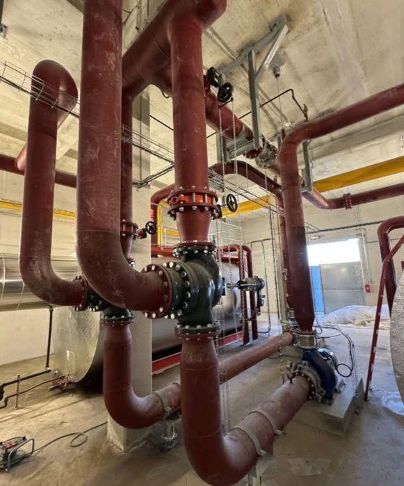 Промишлени монтажи ,трабопроводи,котелни инсталации,технически помещен