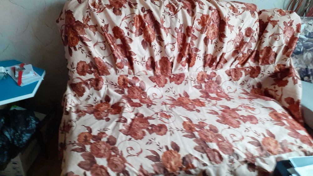 Покривало за кухненски ъгъл на цветя