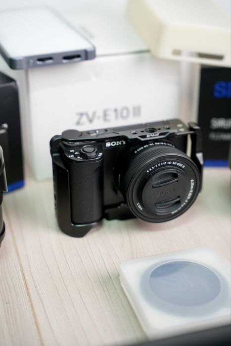 Обмен Sony zv-e10 mark 2 + про объектив