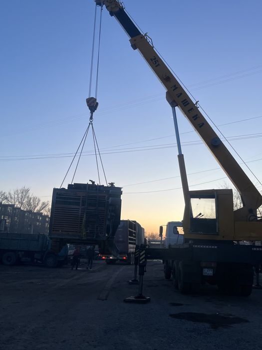 Услуги автокран 25 -32тон