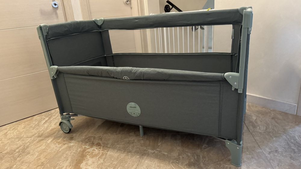 Кошара Chipolino Релакс с падаща страна и 2 нива + матрак