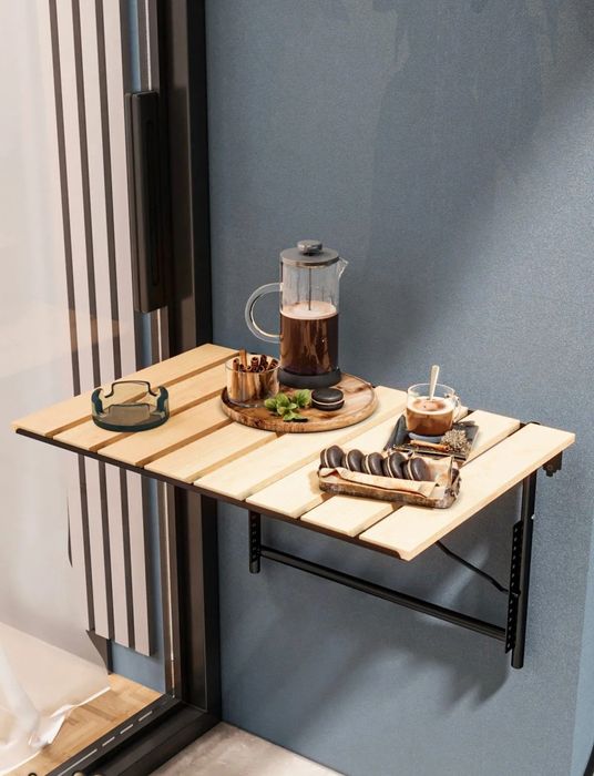 Сгъваема маса за балкон