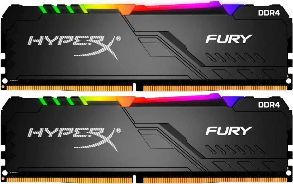 Kingston HyperX Fury RGB DDR4 32GB(16x2) / 3200MHz