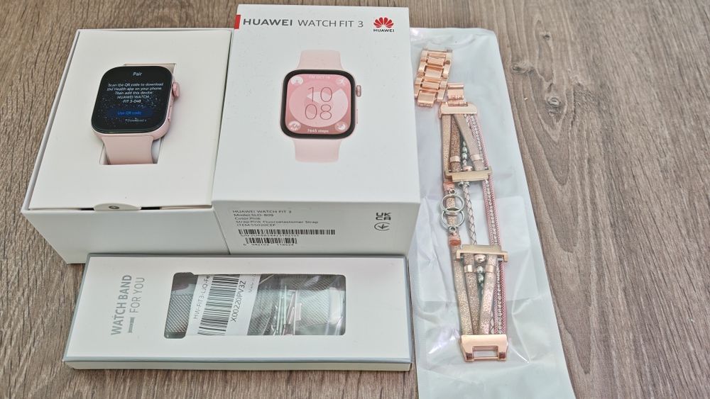 Smartwatch Huawei Watch Fit 3, Roz