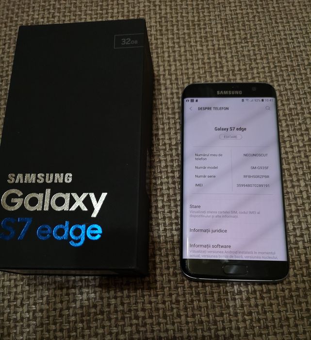 Vând Samsung S7 edge