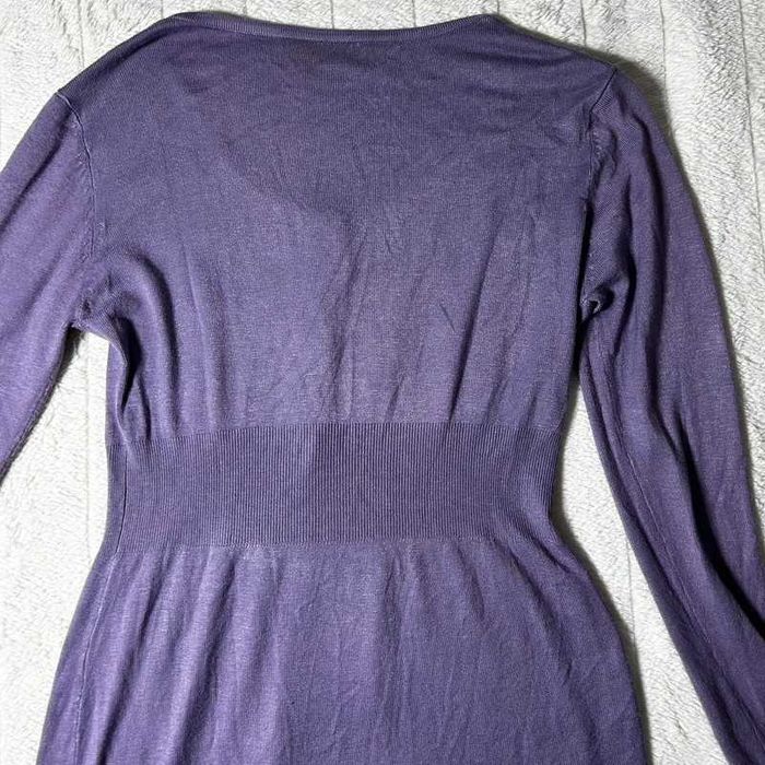 Cardigan lung mov- piesă unicat