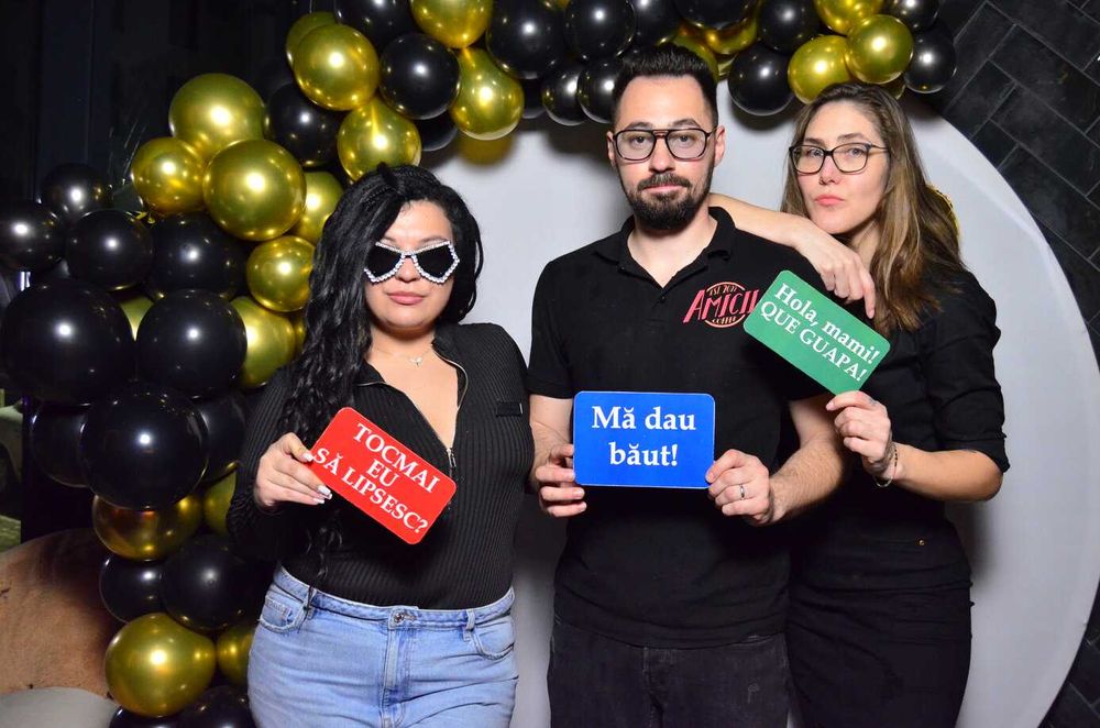 Cabina foto / Photo booth pentru petreceri