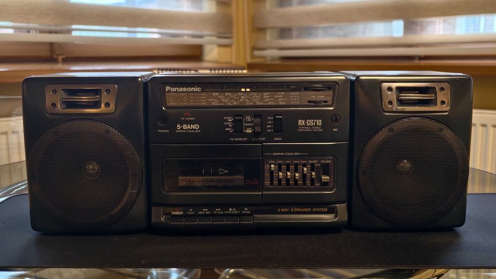 Casetofon portabil vintage Panasonic RS-CS710