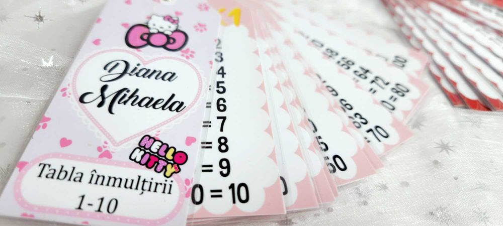 brelocuri educative tabla inmultirii