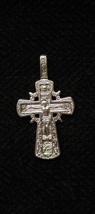 Цепь крест кольцо