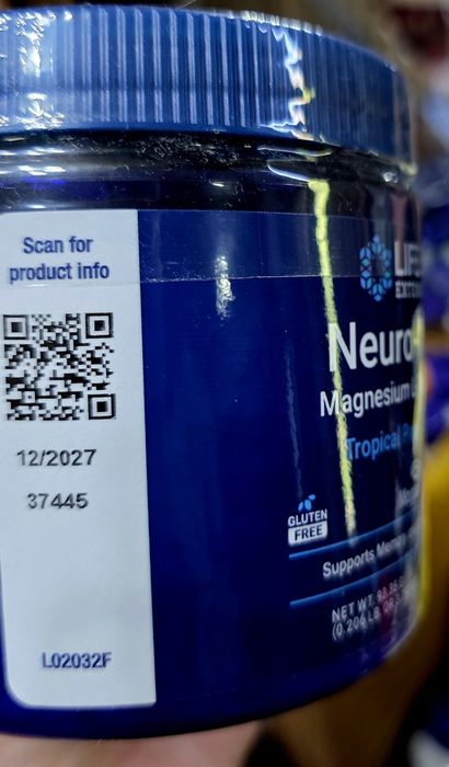 ДОСТАВКИ НЕТ Life Extension Neuro Mag L-треонат магний 93гр  Made USA