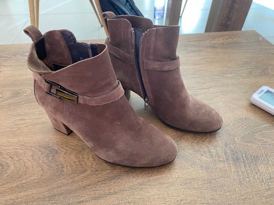 Дамски боти естествен велур Пол Грийн Paul Green Австрия Номер 35 Жени