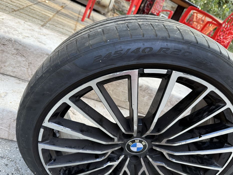 Джанти 20 5x112 с гуми 245 40 20 и 275 35 20