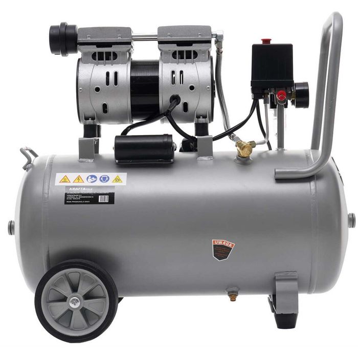 Compresor de aer cu 2 pistoane, 50 litri, 290 l/min, 1,5 kW, Kraft
