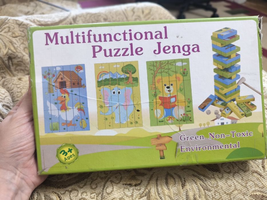 Настольная игра Пазл - Дженга