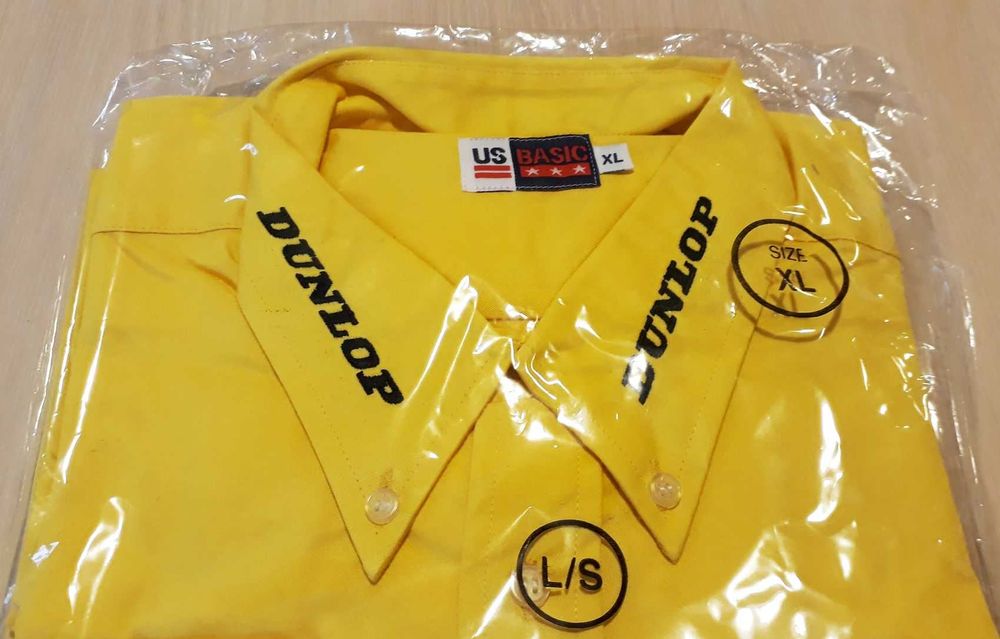 Camasa galbena Dunlop Noua !