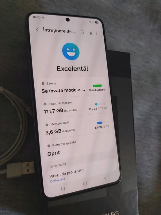 Samsung S 21 5 G ( la cutie - full )