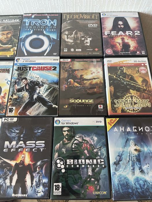 Игры на дисках для ПК