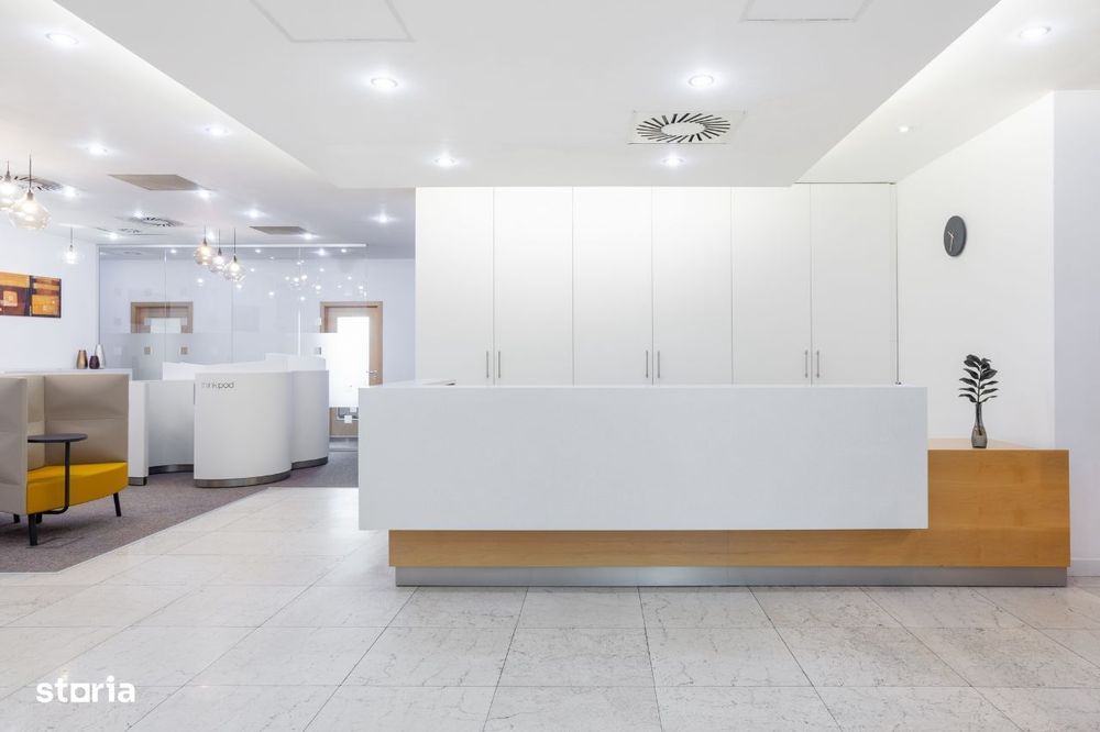 Birou de tip open plan