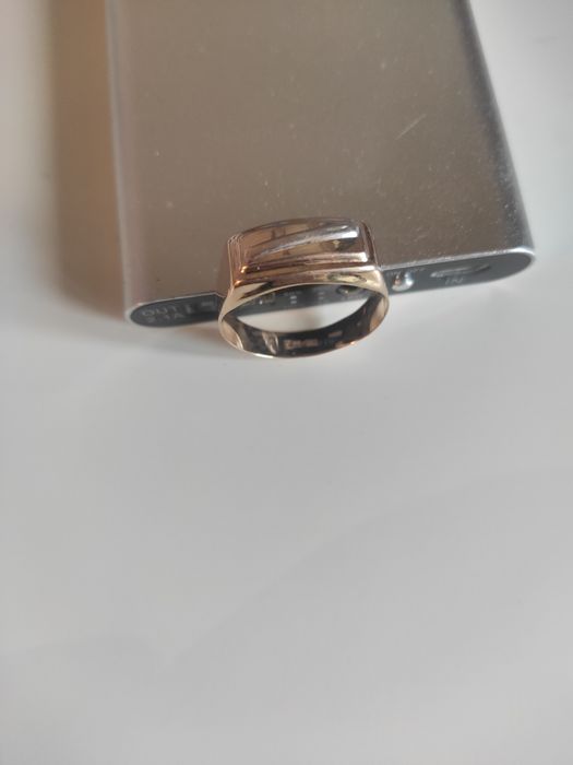 Мужская золотая печатка