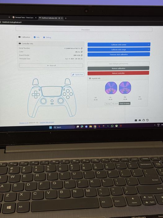 Controller PS5 DualSense cu TMR