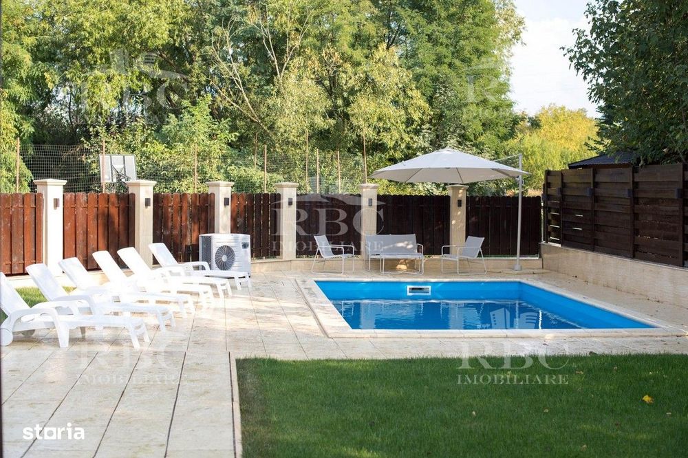 Casa ultrafinisata cu piscina in Borhanci zona Romul Ladea