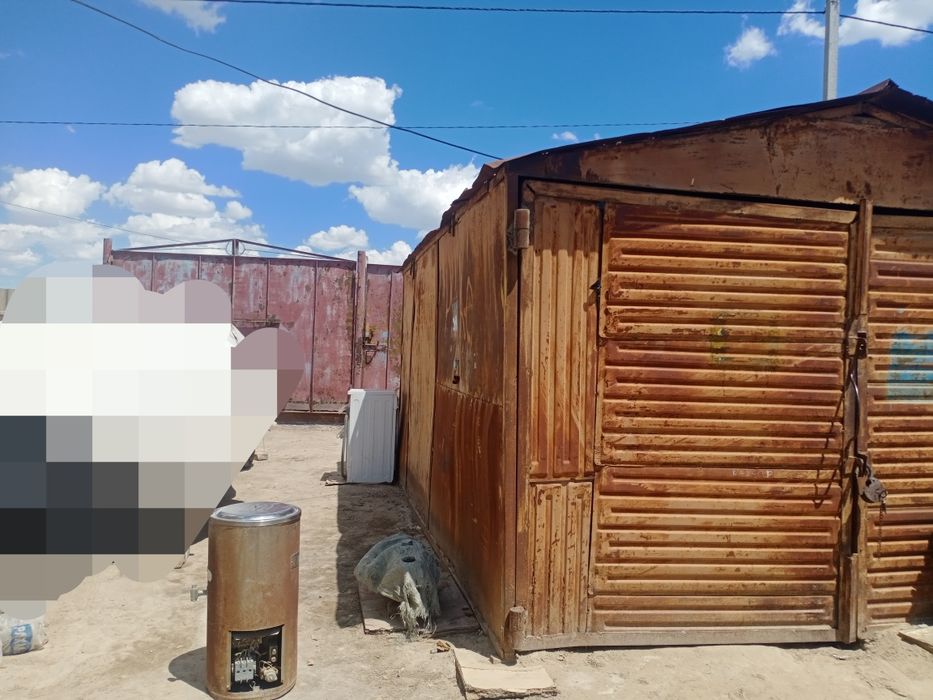 гараж сатылады 180000 металы қалың
