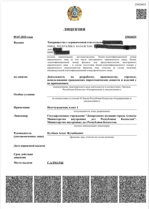 Продажа фейерверков, салютов