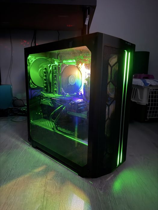 Desktop PC Gaming  Amd Ryzen 7 5800x  GPU SAPPHIRE rx 6700xt 12gb