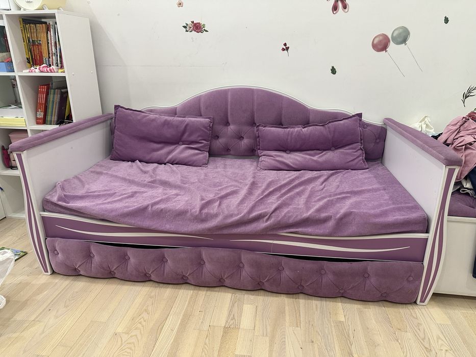 Детская кровать, ширина 80 см