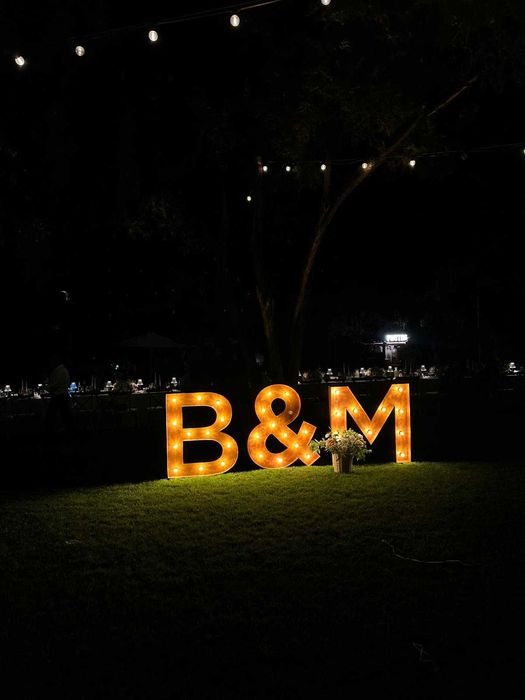 Litere Luminoase Volumetrice - Love, nume