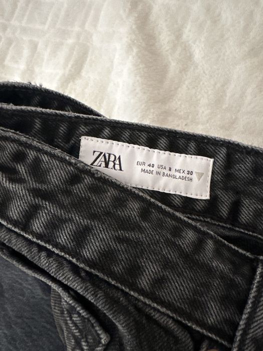 Zara черни дънки 40/L размер