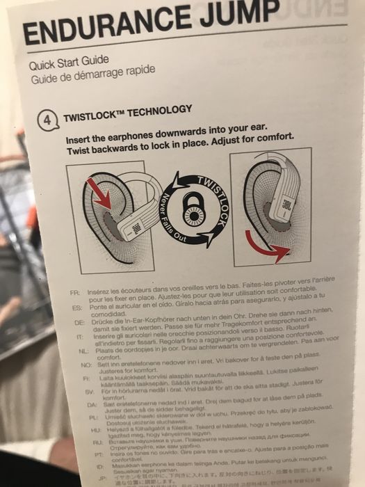 Casti Endurance Jump Wireless Waterproof