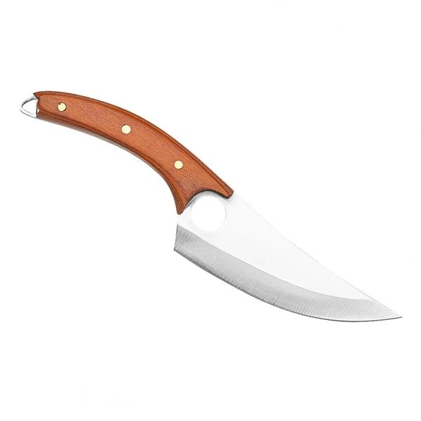 Cutit de vanatoare, 16.5 cm, lemn, maro, teaca inclusa