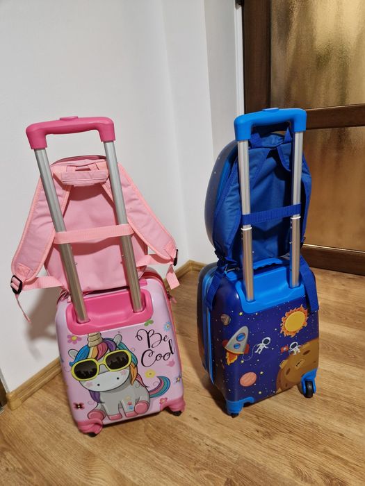 Set valiză + rucsac pentru copii