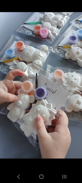 фигурки из гипса