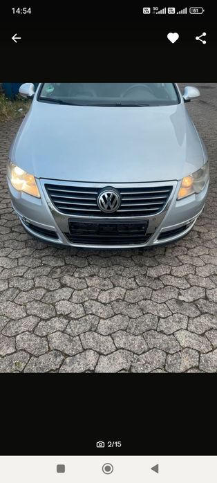 Dezmembrez Volkswagen Passat B6 2.0 tdi 125 kw 170 cp BMR arginti LA7W
