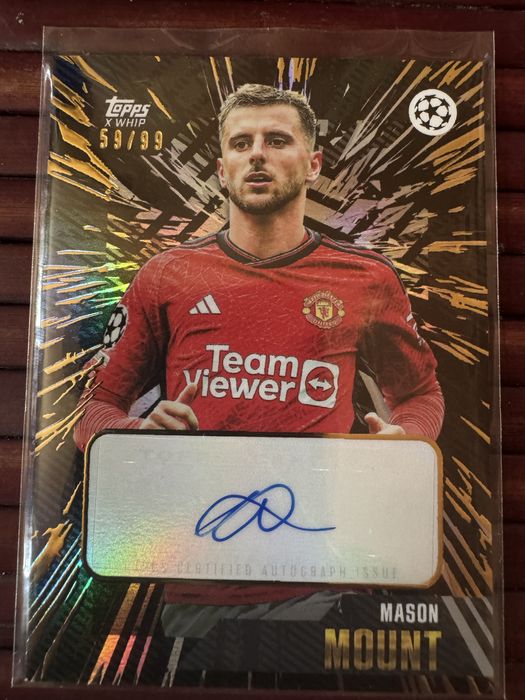 Topps/ Panini auto Manchester united