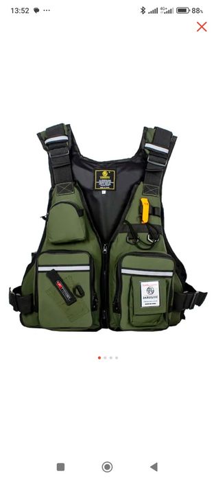 Жилет спасательный для рыбалки