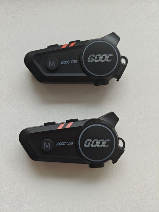 2бр интерком(взаимно свързващи се)/Intercom/Bluetooth слушалки за каск