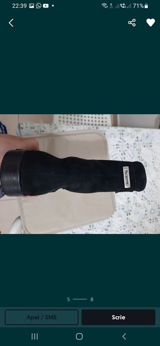 Ghete paciotti în stare foarte buna