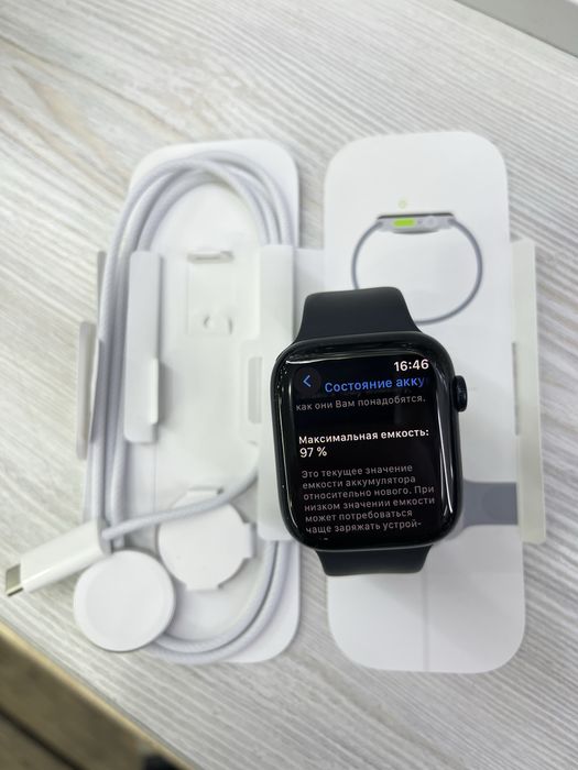 Apple watch 8 45mm razmer black