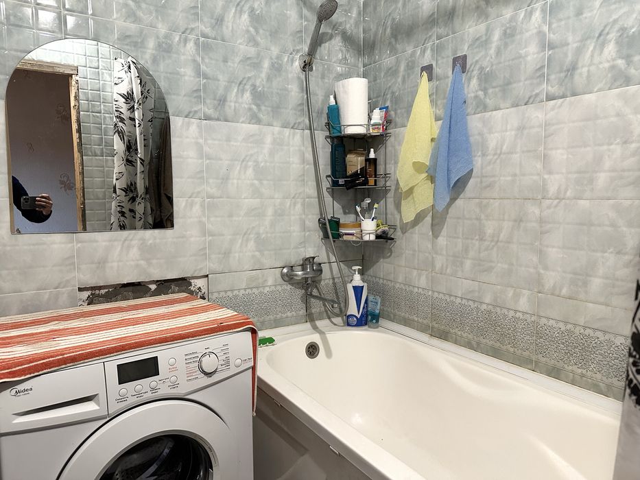 3/5/5 Тузель 1, Дока хлеб, Балкон 2х6, возможно через Ипотеку.