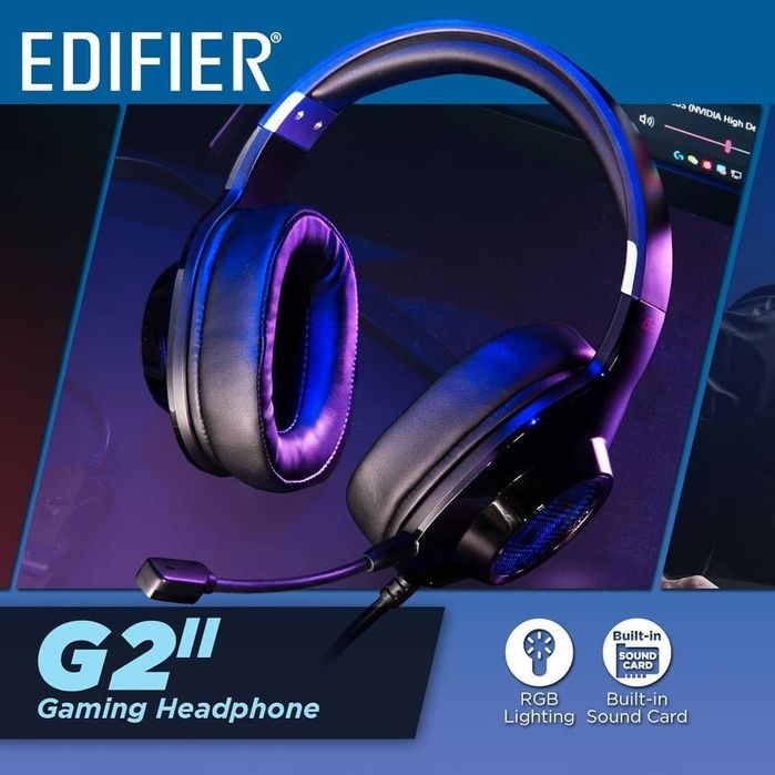Edifier G2 7.1 Наушники для колл-центра/игр/работы СКИДКА Оригинал