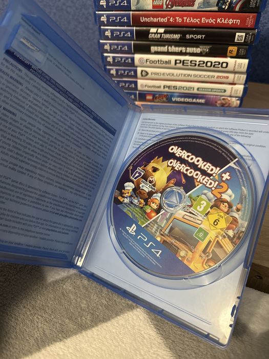 overcooked + overcooked 2 joc ps4