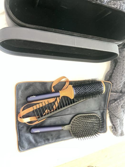 Set de accesorii pentru coafat, Dyson, (Rose Gold/Negru),