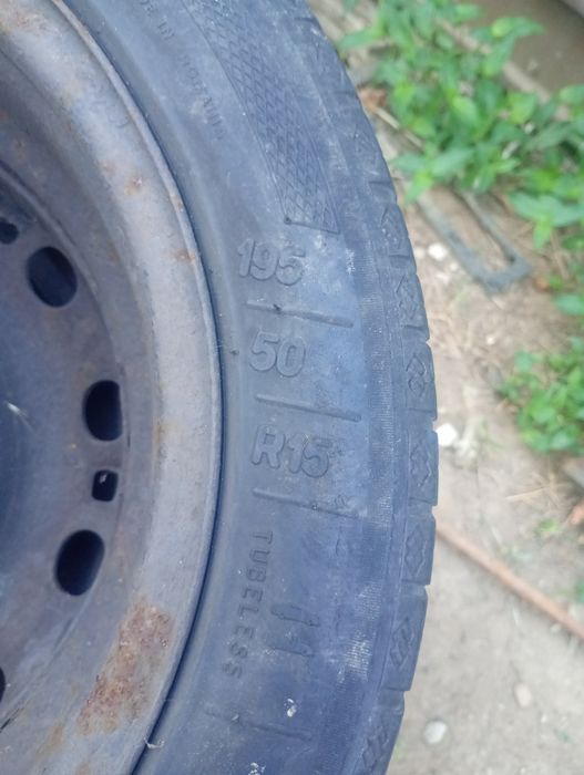 Janta cauciuc Roată de rezervă 195 50 15 polo ibiza fabia fiesta