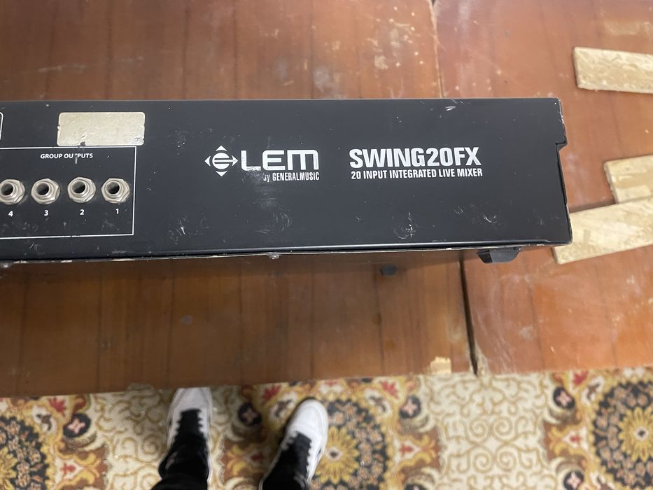 Mixer profesional LEM Swing 20 FX (Generalmusic) – 20 canale + DSP