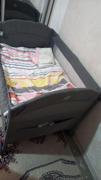 Кроватка детская люлька манеж 3в1